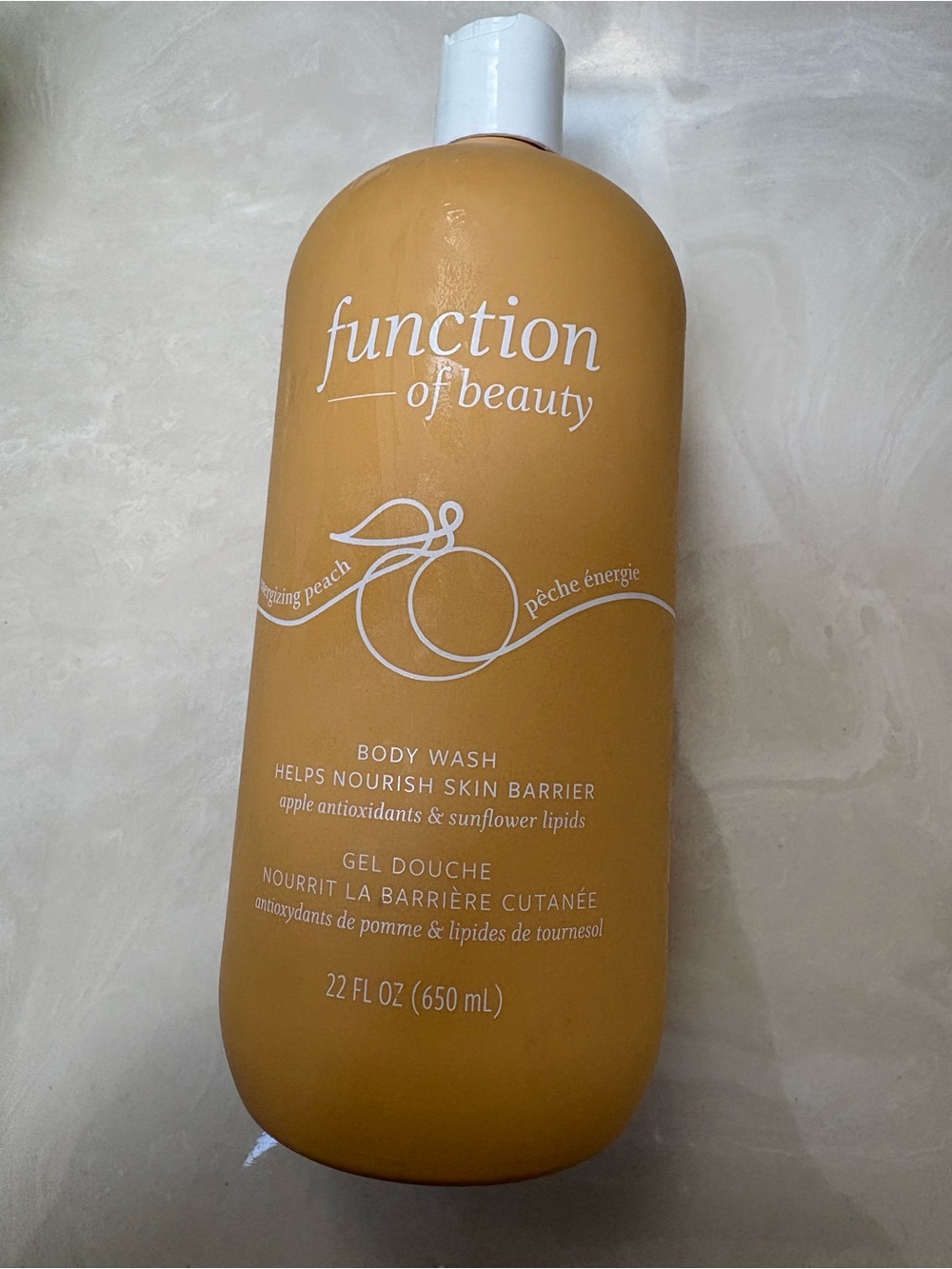 Peach Body Wash function of beauty - Nourishing Peach
